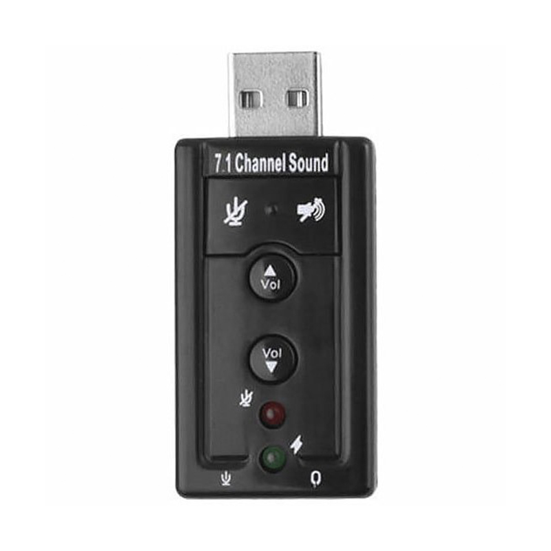 1-7.jpg کارت صدا 7 کانال USB ولوم دار 7-Channel USB Volume - Image 1