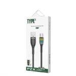کابل تبدیل USB به Type-C پی زد ایکس مدل V186s - Image 2