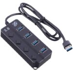 هاب 4 پورت USB 3.0 ایکس فورتک X-504 - Image 2