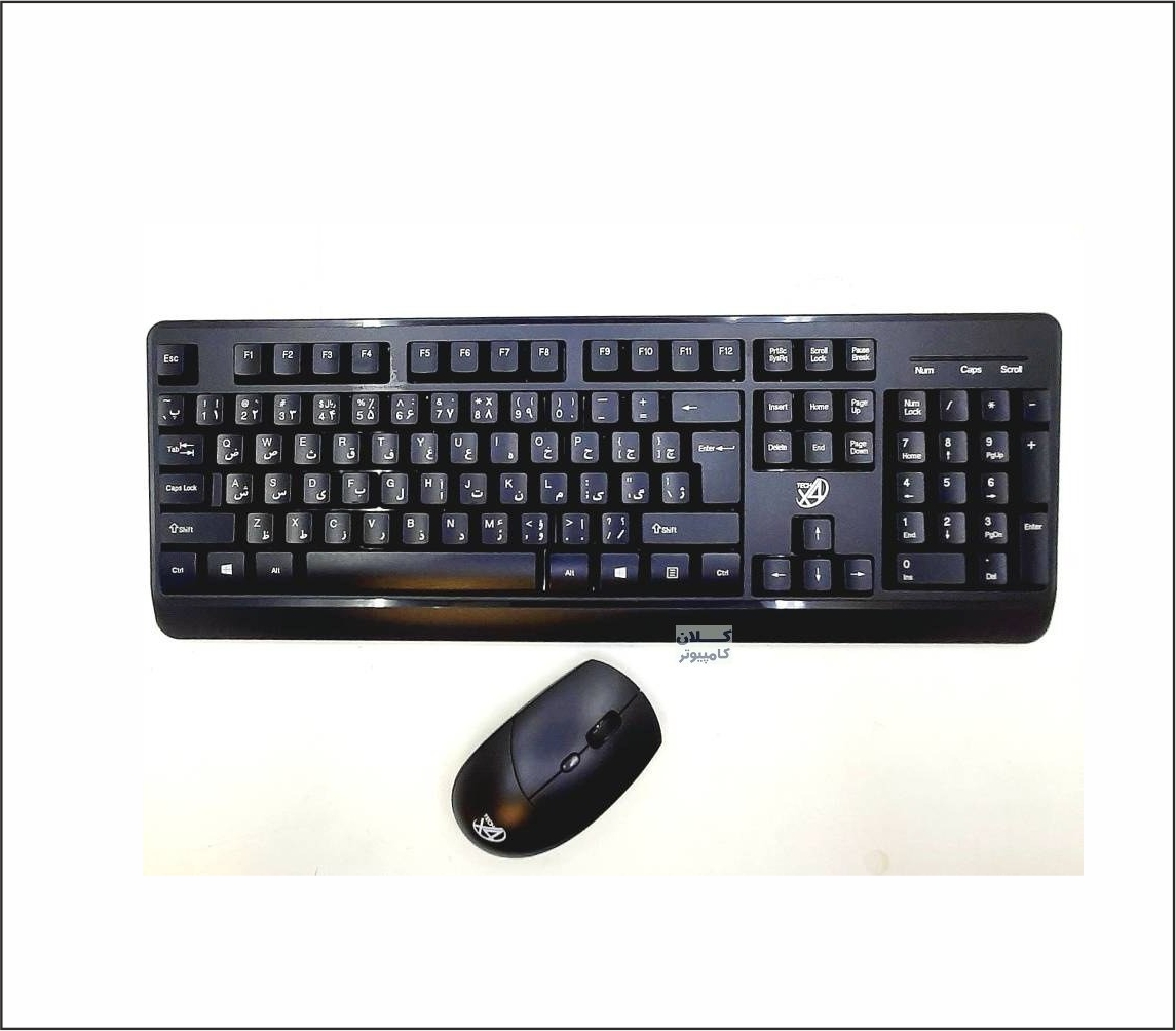 5100-0.jpg کیبورد و ماوس بی سیم X4TECH مدل MT-5100 - Image 1