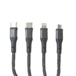 کابل شارژ تایپ سی به میکرو - تایپ سی-لایتنینگ نیتو مدل NC206