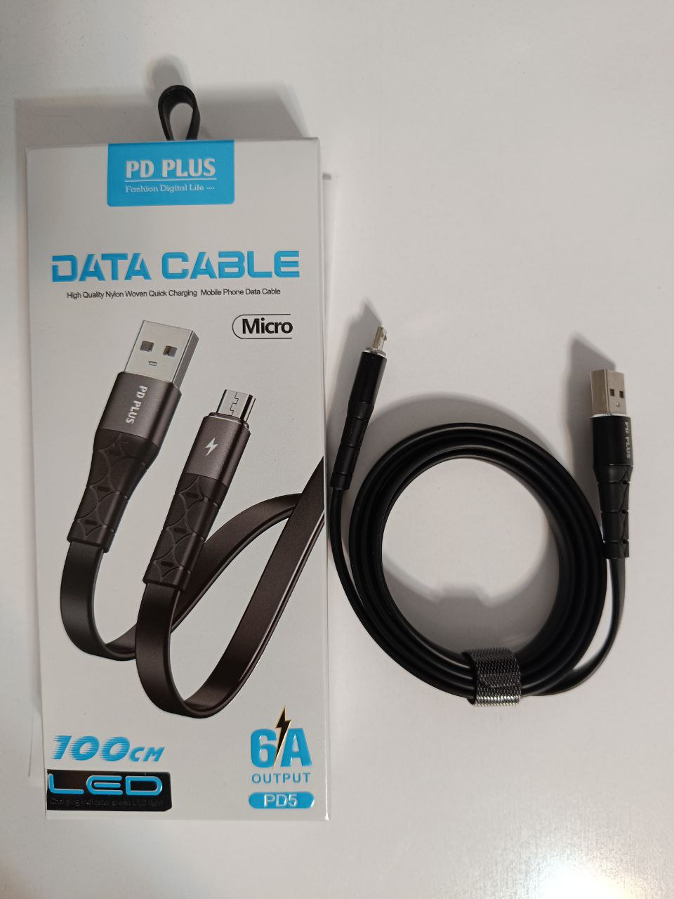 PD5-2.jpg کابل شارژ اندروید PD PLUS مدل PD5 - Image 1