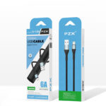 کابل شارژ USB به لایتنینگ پی زد ایکس مدل S-08 - Image 5